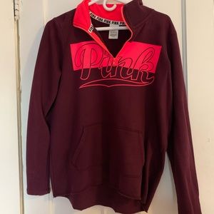 PINK quarter zip